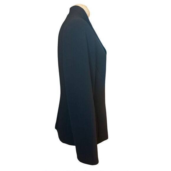 LeSuit Classic Suit Jacket/Blazer Sz. 14 High Collar Button Front - Picture 8 of 14